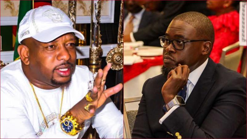 Collaged file images of former Nairobi governor Mike Sonko and current governor Johnson Sakaja.
